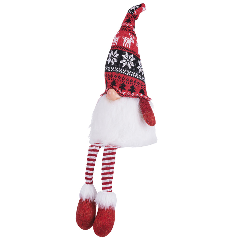 Gnomo Hipster luminoso gambe morbide h.68 cm, Santa's House