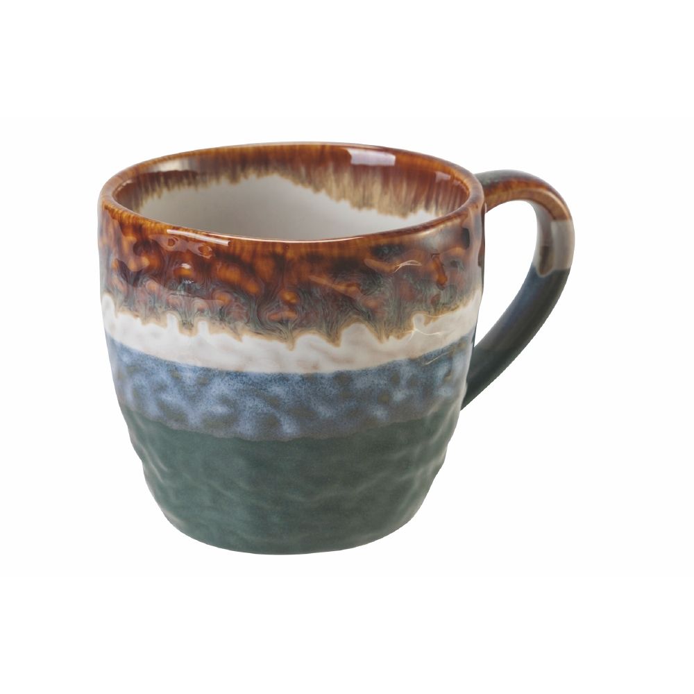 Set 6 tazzine caffè 90 ml in stoneware, Country House