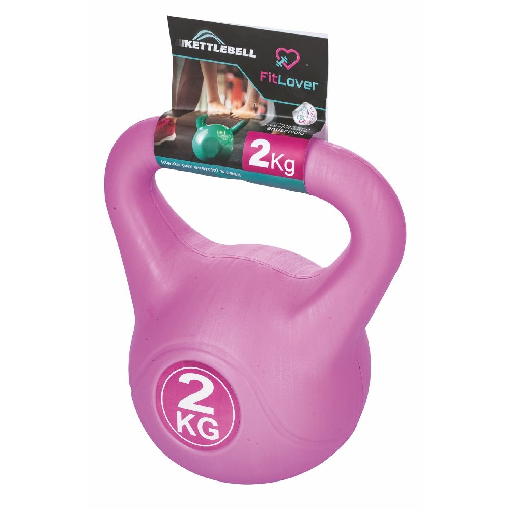 Kettlebell 2Kg rivestimento antiscivolo