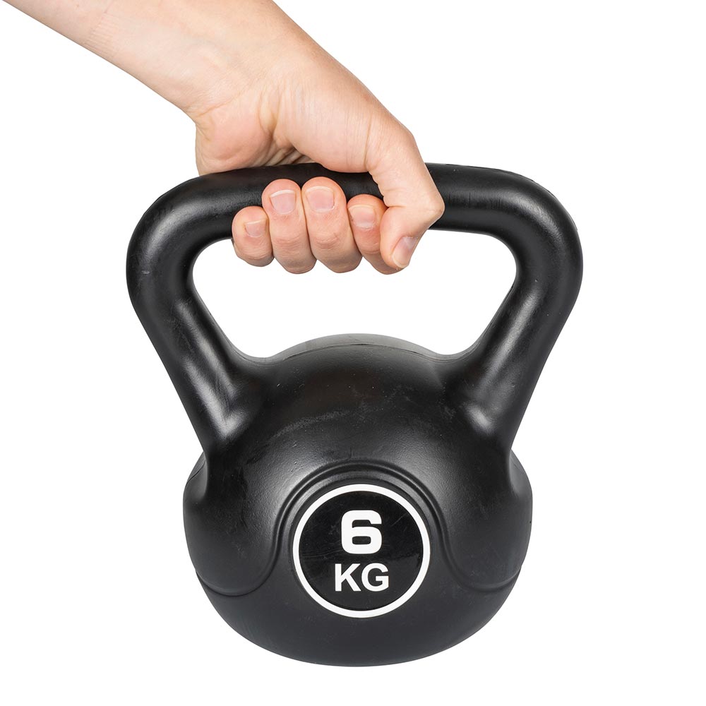 Kettlebell 6Kg rivestimento antiscivolo