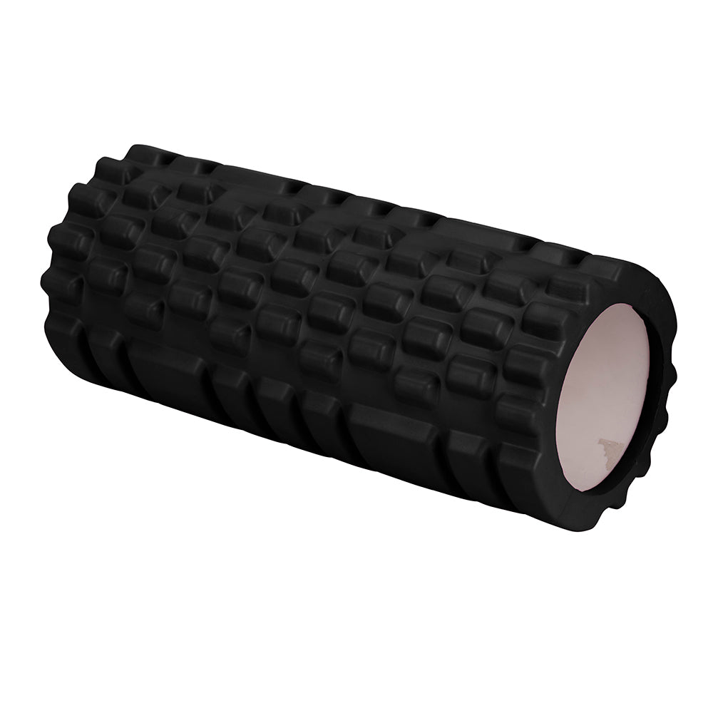 Foam roller rullo massaggiante per esercizi fitness in PVC e gomma