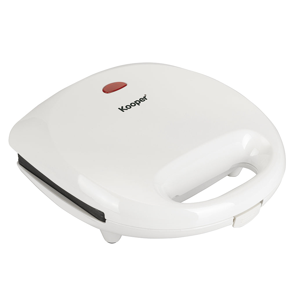 Tostiera doppia piastra grill antiaderente, bianco lucido 750 W, Tasty