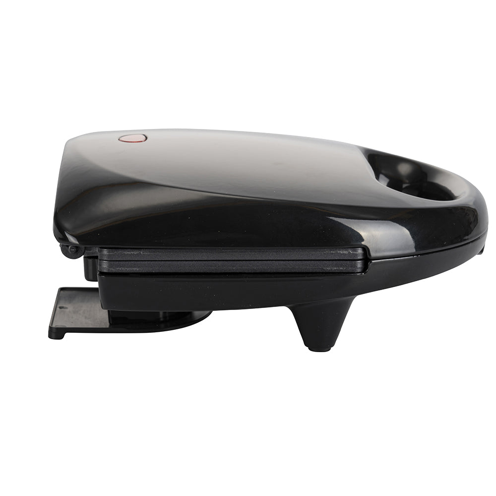 Tostiera doppia piastra grill antiaderente, nero lucido 750 W, Tasty