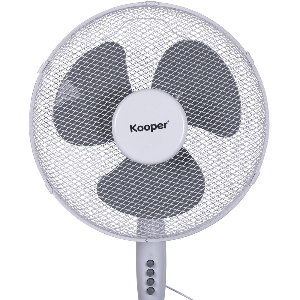 Ventilatore a piantana base a croce 3 velocità con oscillazione altezza fino a 135 cm ArticFresh