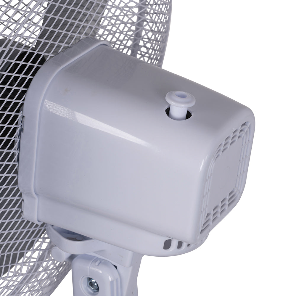 Ventilatore a piantana base a croce 3 velocità con oscillazione altezza fino a 135 cm ArticFresh