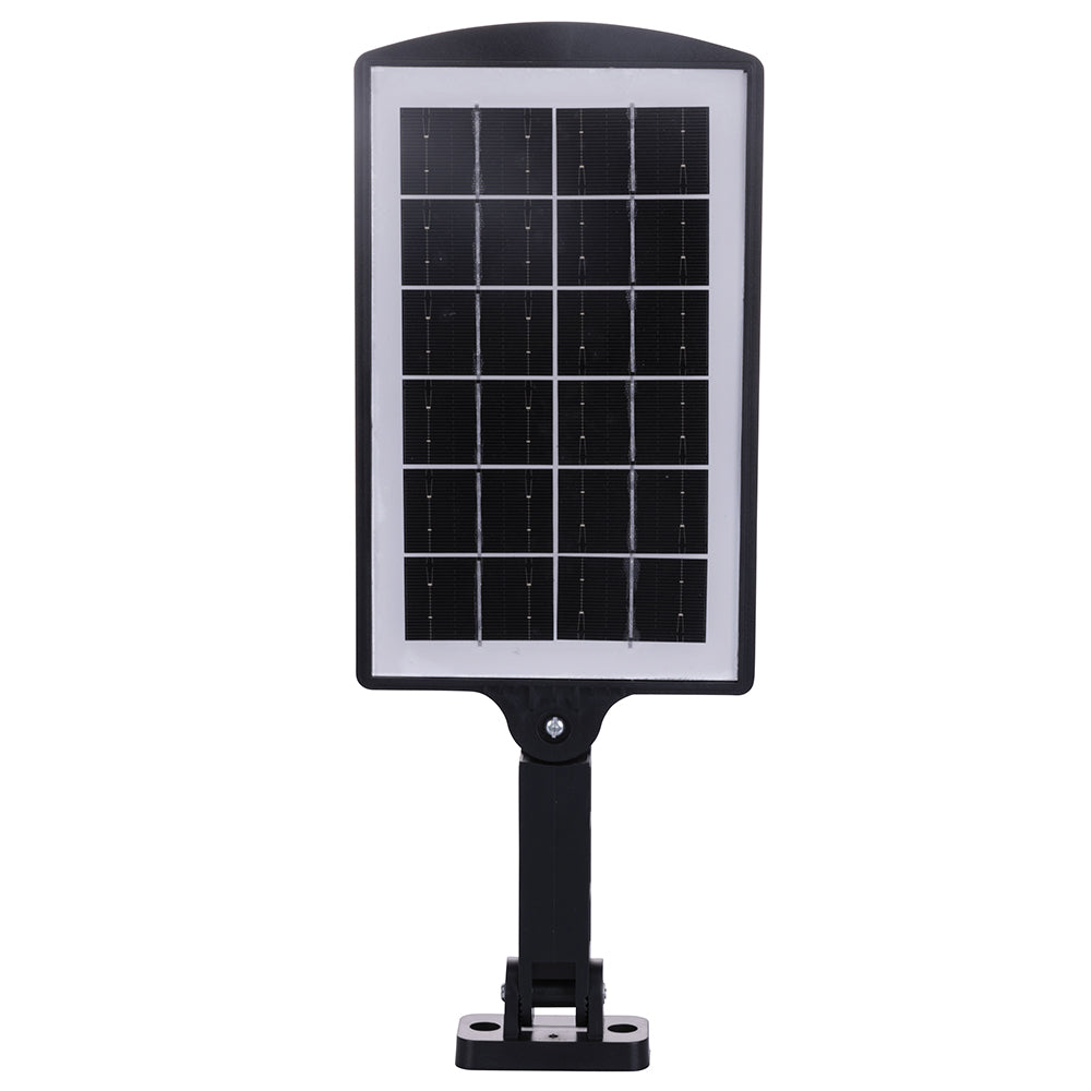 Lampione faretto da muro con pannello solare e 169 led con telecomando Eco Led