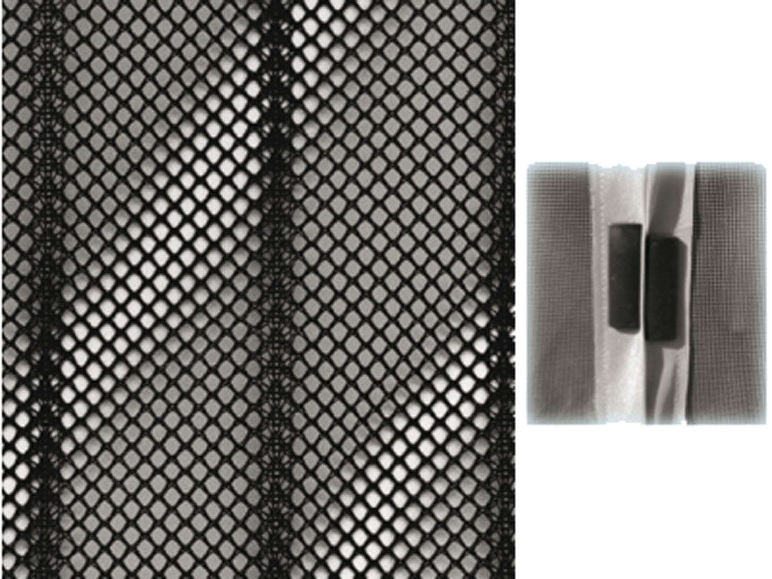 Zanzariera Stop Inset Magnetica per Porte 2 Telo con velcro