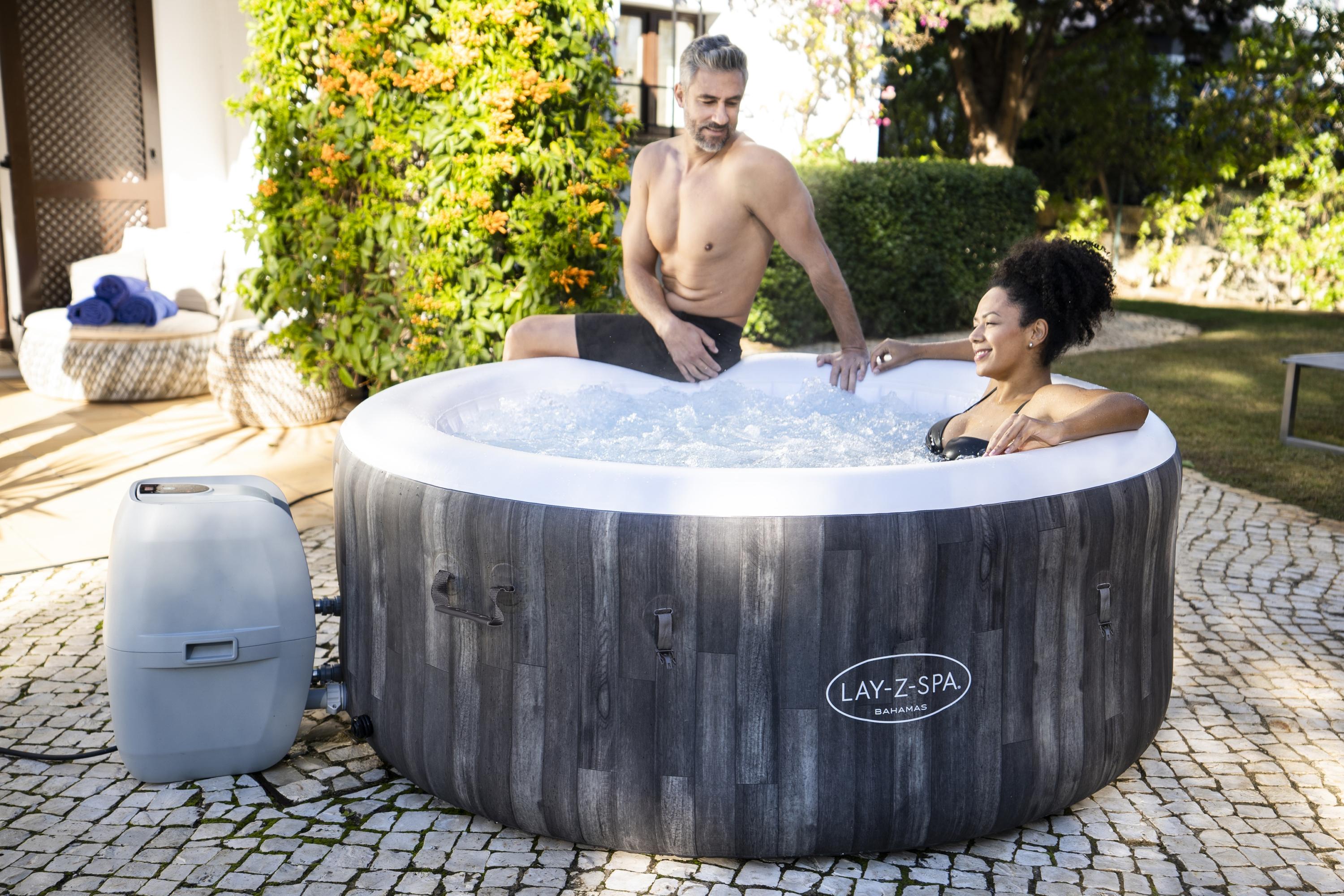 Piscina SPA Idromassaggio Lay-Z-Spa Bahamas AirJet Bestway 60005