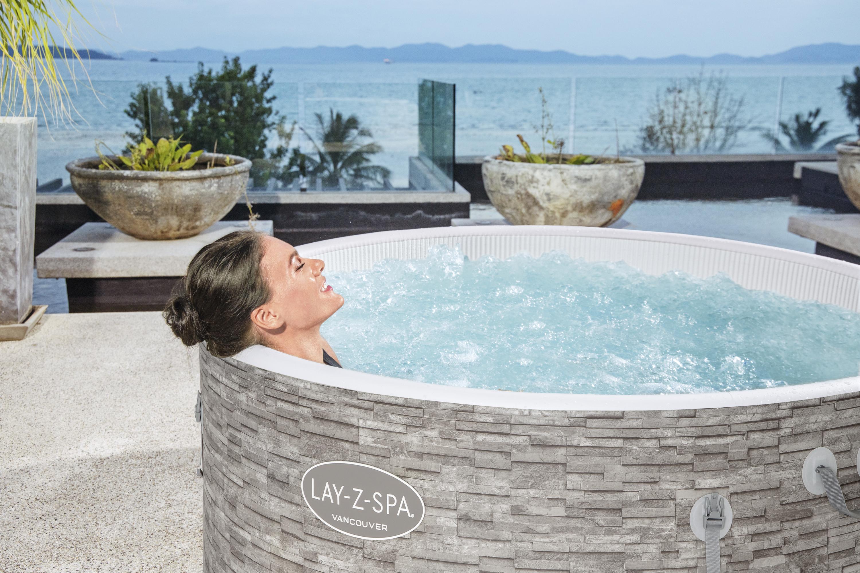 Piscina SPA idromassaggio Lay-Z-Spa Vancouver AirJet Plus Bestway 60027