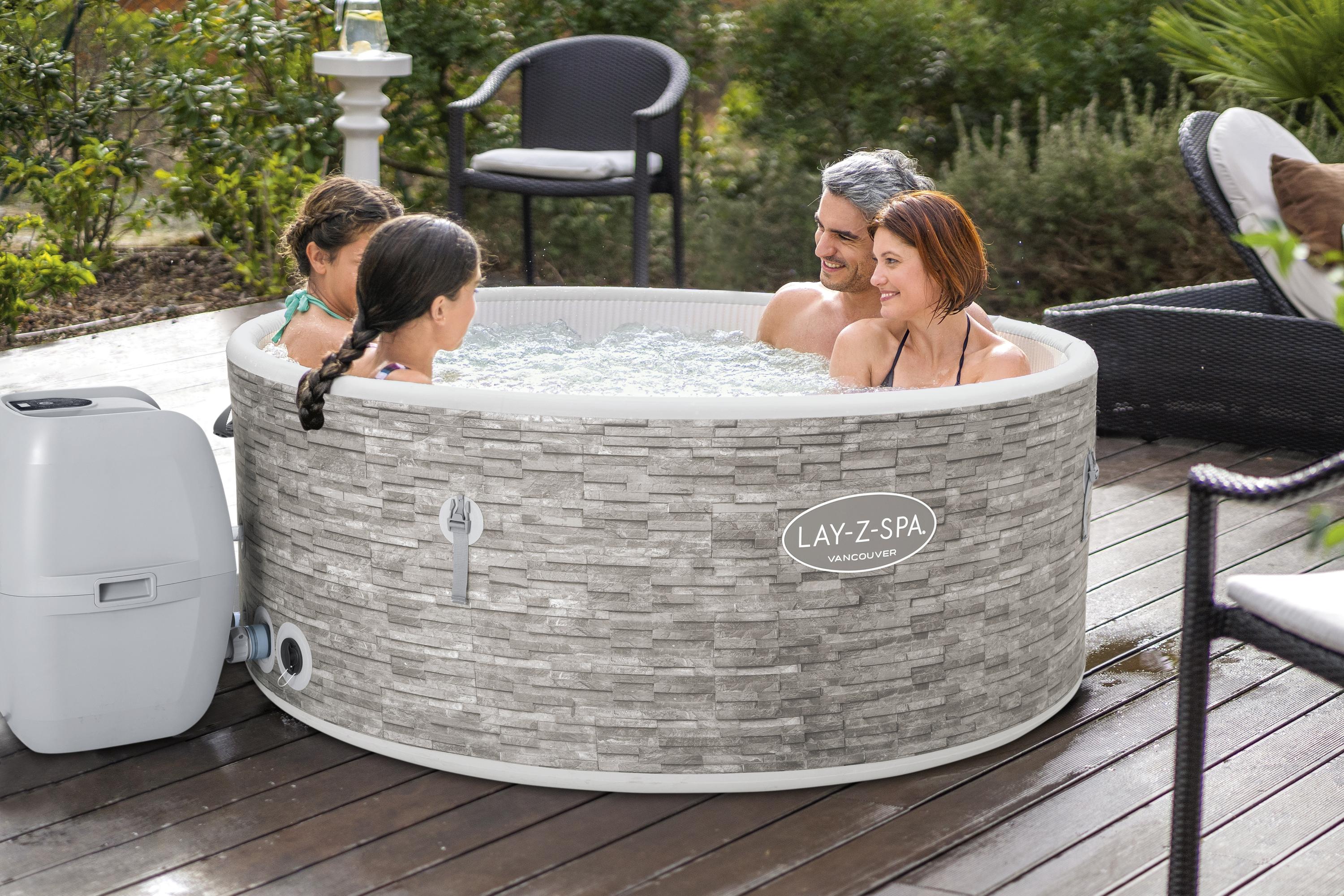 Piscina SPA idromassaggio Lay-Z-Spa Vancouver AirJet Plus Bestway 60027