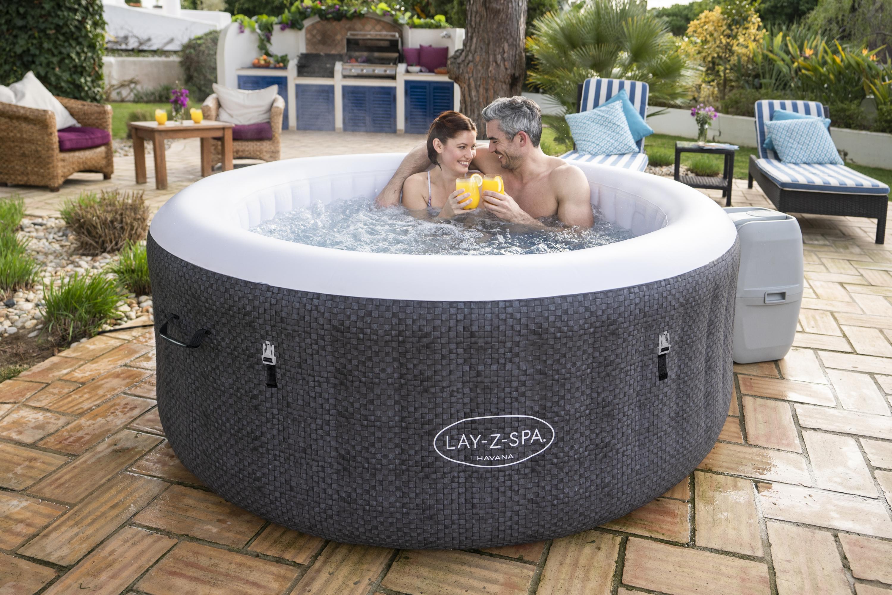 Piscina SPA idromassaggio Lay-Z-Spa Havana AirJet Bestway 60035