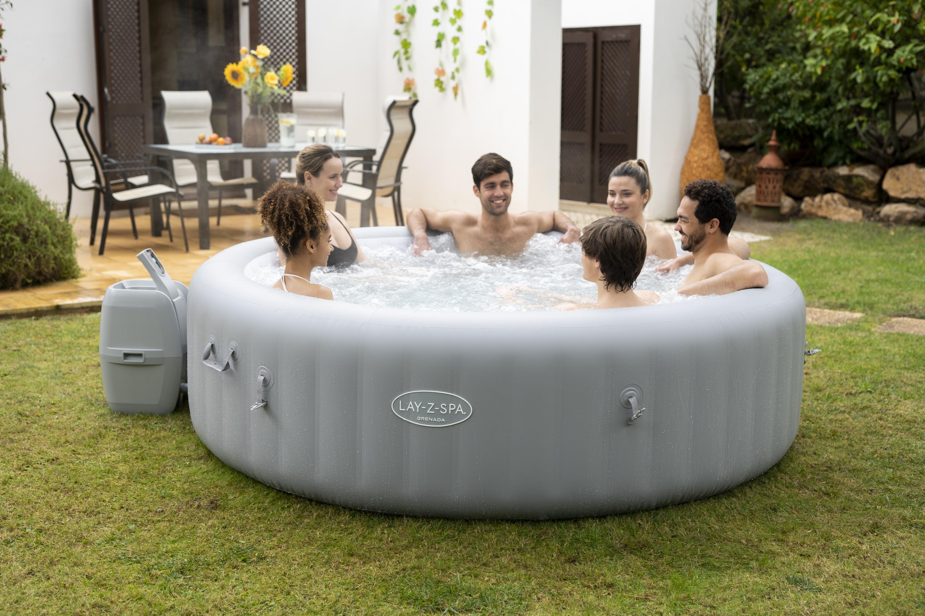 Idromassaggio Special edition gonfiabile Lay-Z-Spa Grenada AirJet 6-8 persone Bestway 60135