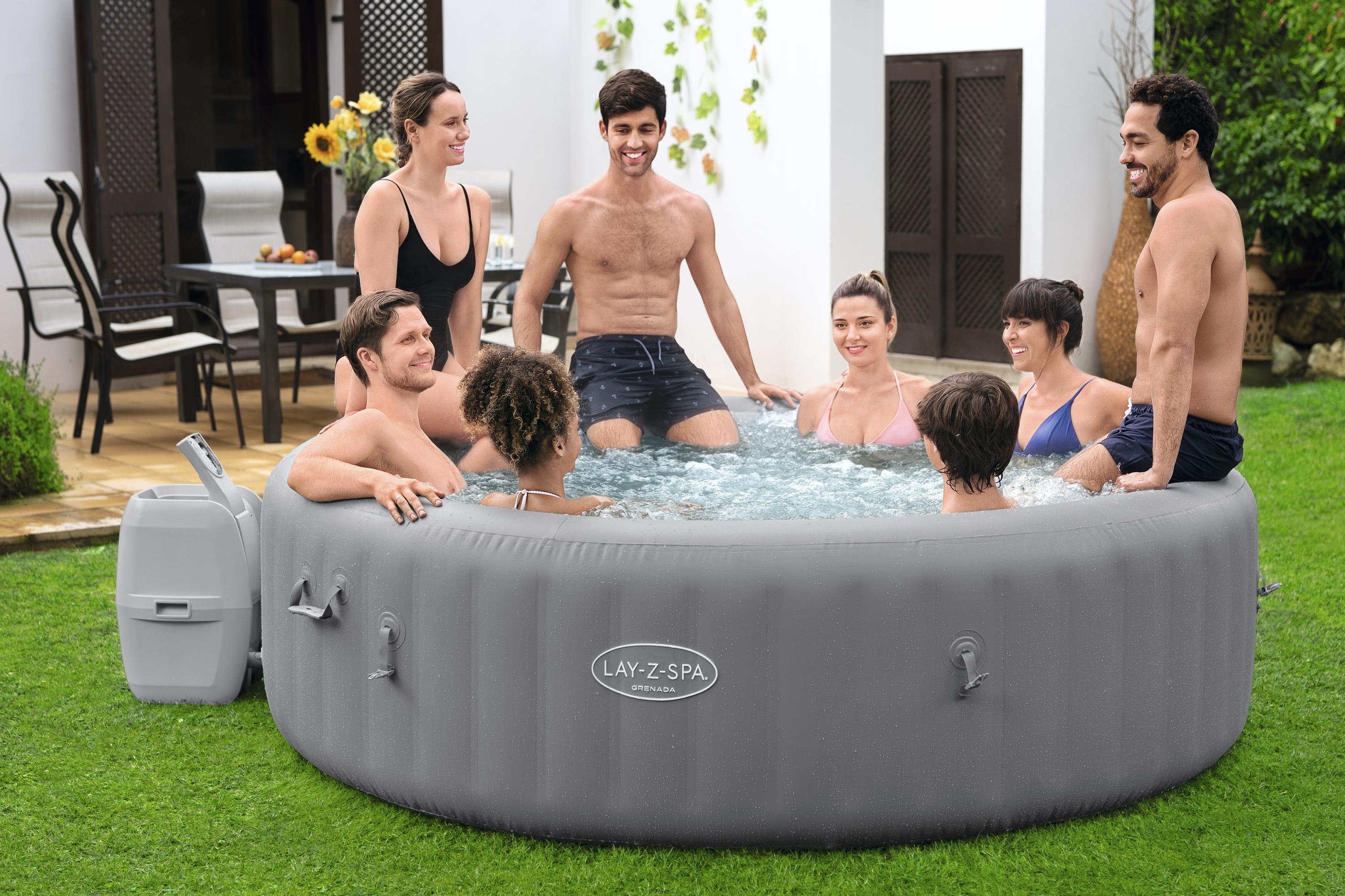 Idromassaggio Special edition gonfiabile Lay-Z-Spa Grenada AirJet 6-8 persone Bestway 60135