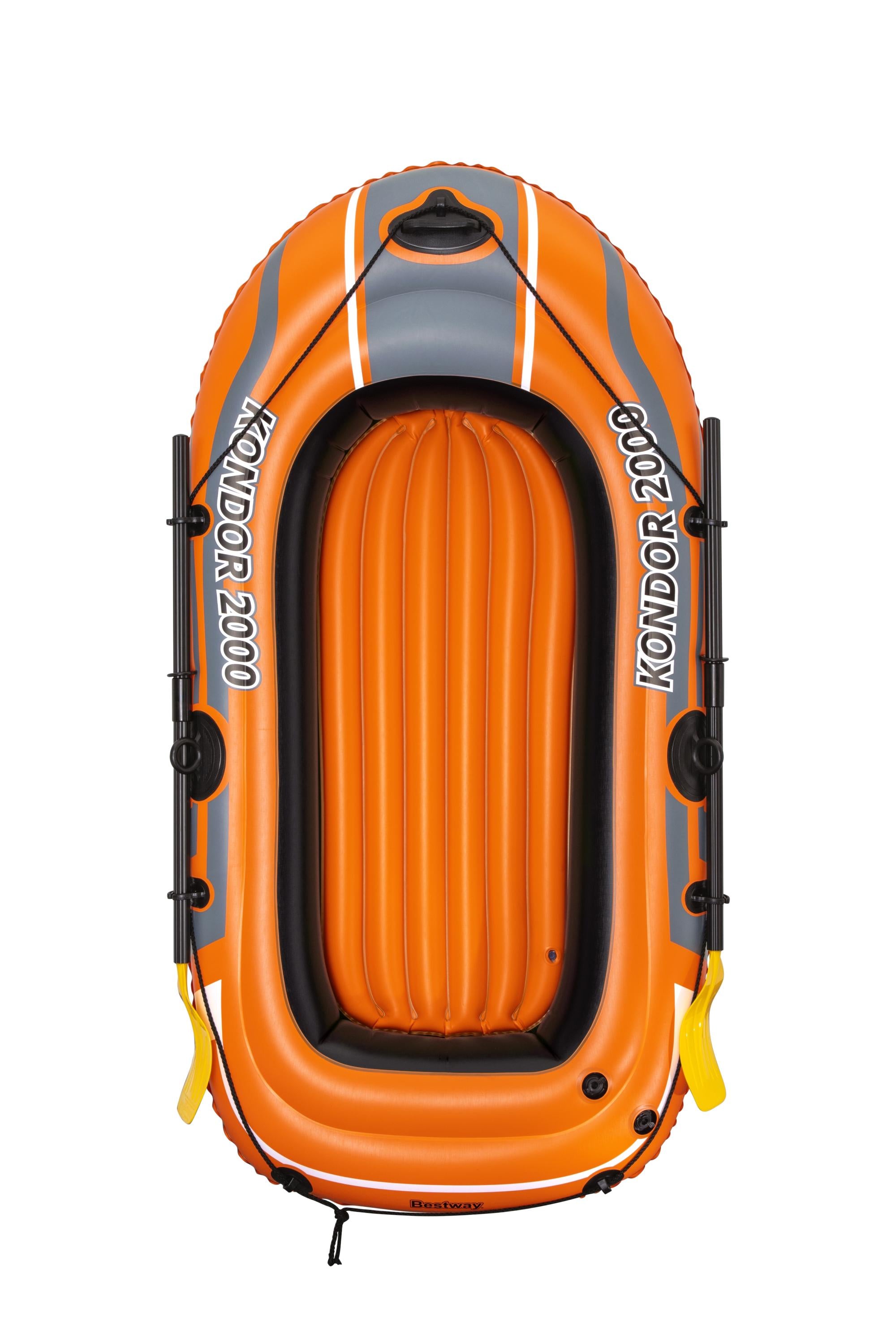 Canotto gommone gonfiabile Kondor 2000 con remi e pompa BestWay 61062