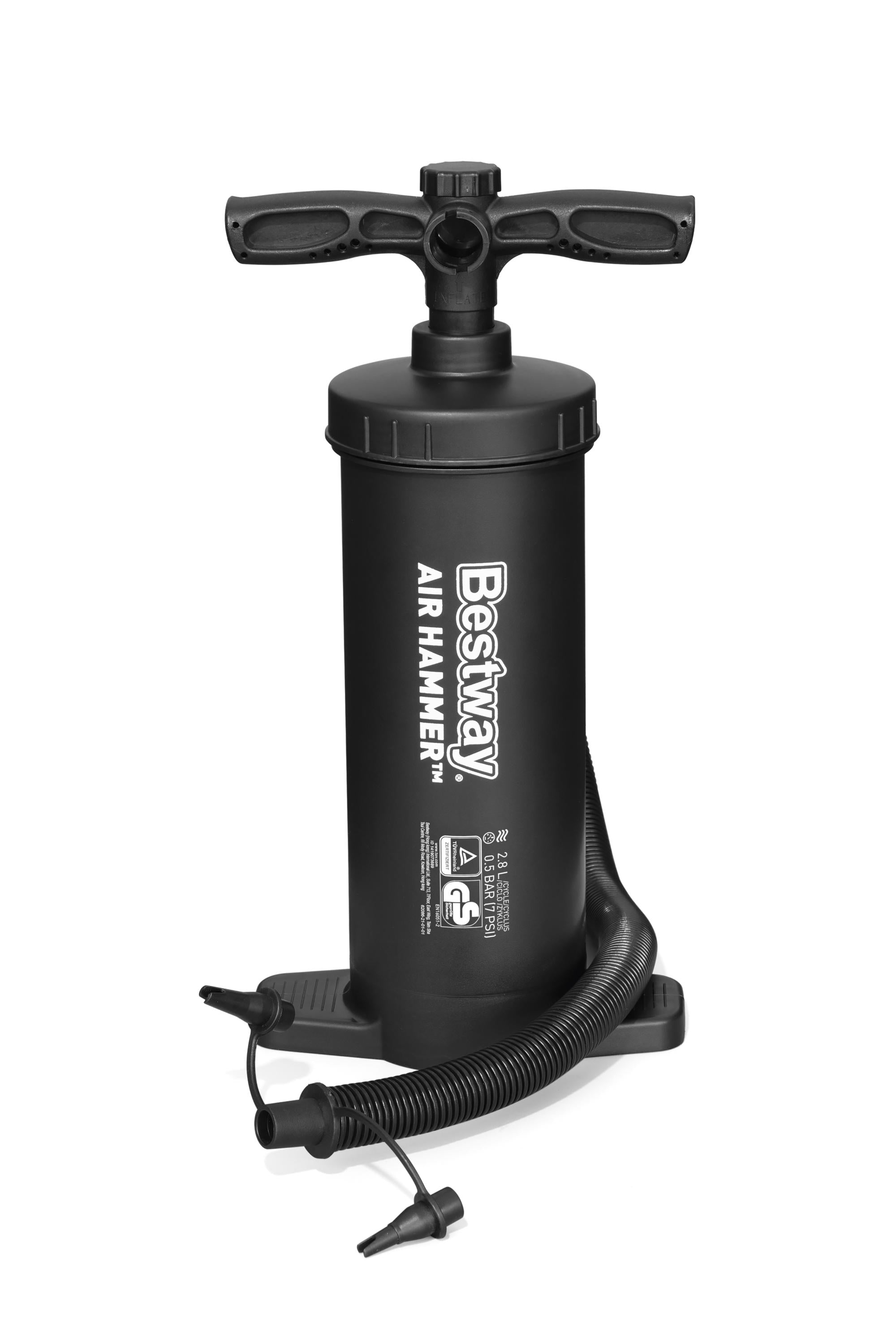 Pompa gonfiatore manuale alta pressione Air Hammer 2,8 l Bestway  62086