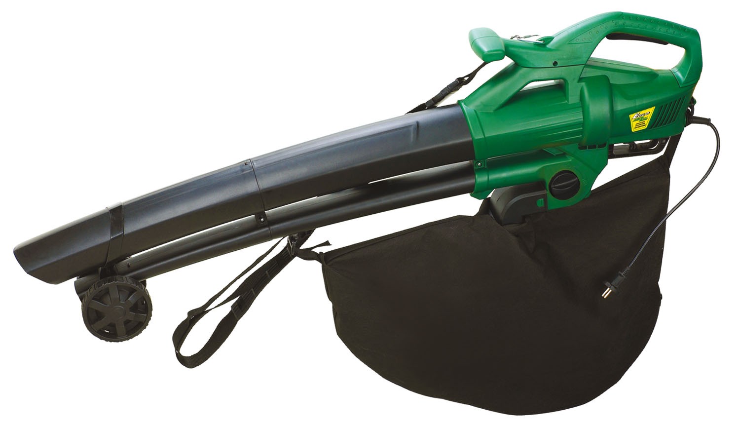 Aspiratore - Soffiatore - Trituratore elettrico 3000W con sacca Green Cat Eolo