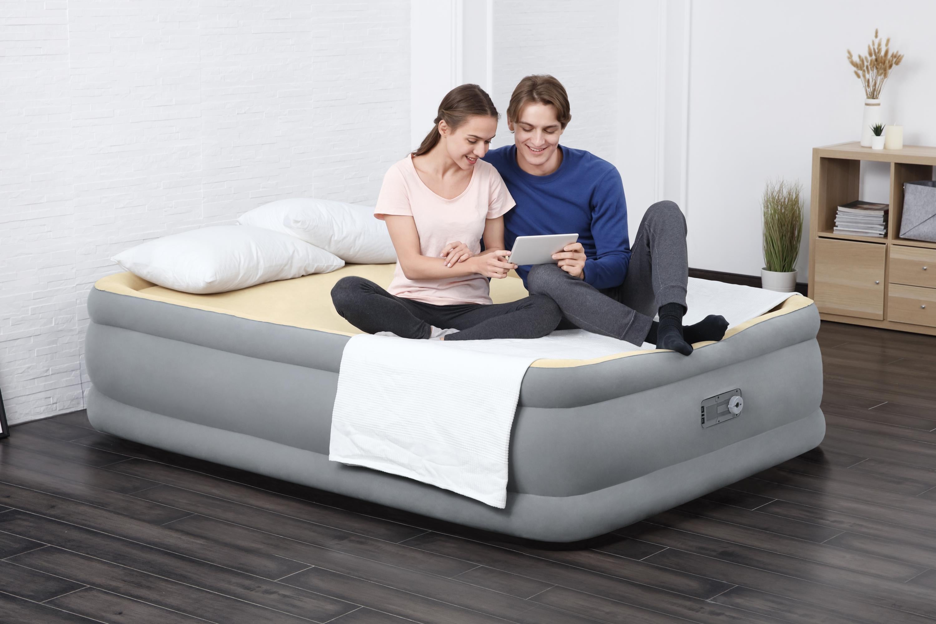 Materasso Airbed Tritech gonfiabile matrimoniale Memory con pompa integr