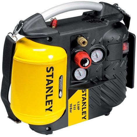 Compressore d'Aria Portatile AIRBOSS 5 lt 1100 W, 230 V  STANLEY DN200/10/5