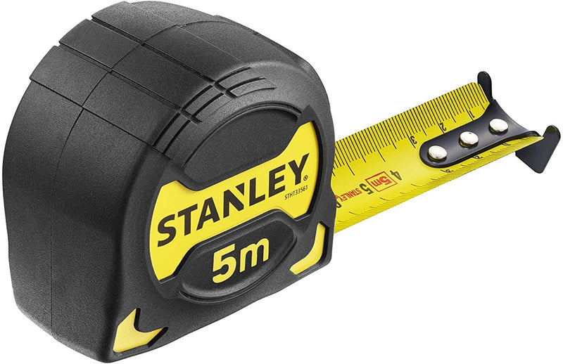 Metro misuratore 5 mt. x 28 mm - Flessometro Stanley Grip