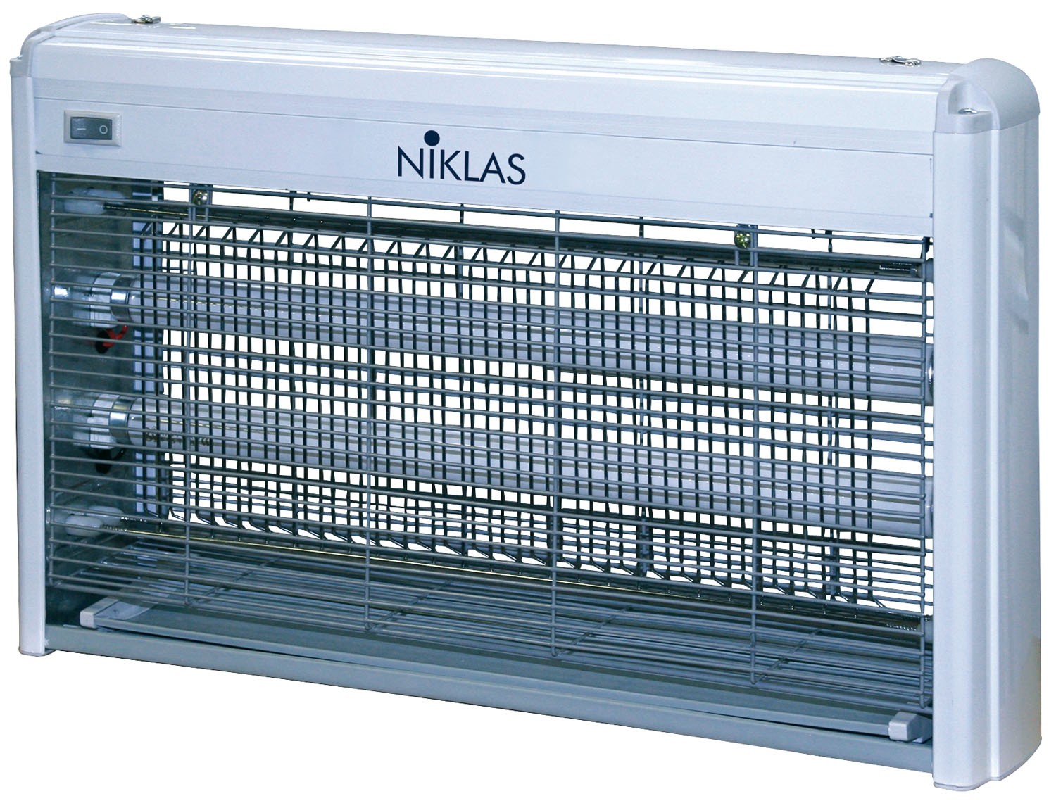 Elettro Sterminatore per insetti alluminio 2x8W Niklas