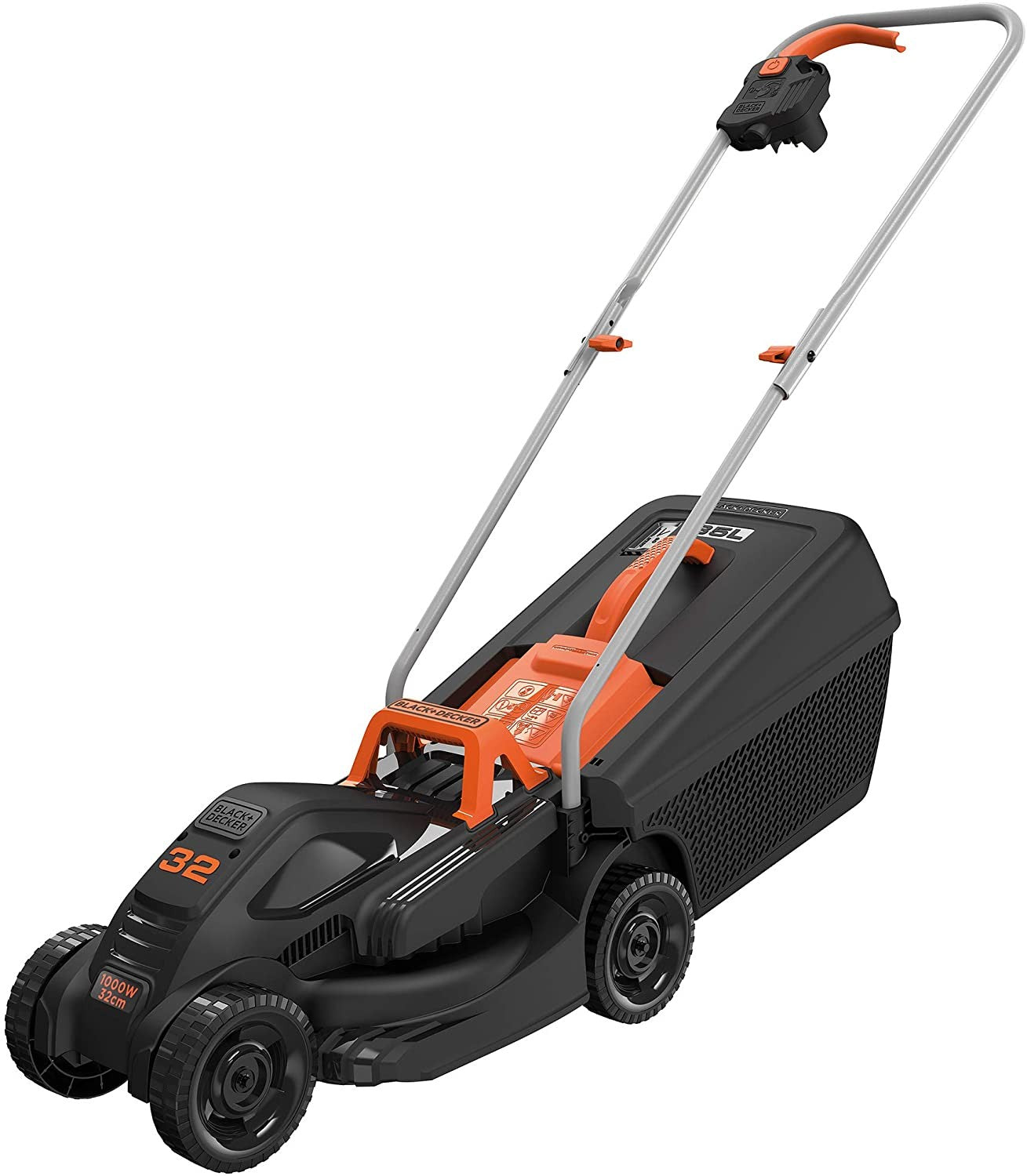 Tosaerba Rasaerba 1000w con OMAGGIO tagliabordi 250w elettrico Black+Decker BEMW351GL2