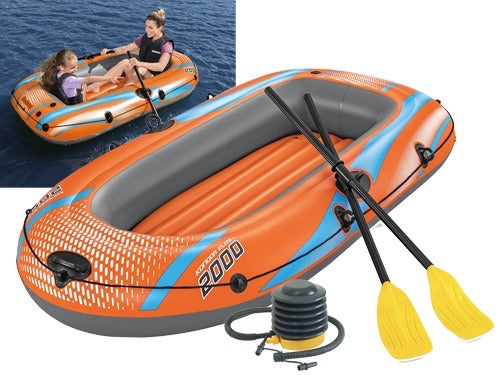 Canotto kayak gonfiabile in PVC con kit di riparazione 61141 Bestway