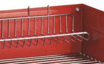 Barbecue a carbone con griglia 50x25 cm ripiano ed appoggio laterale in legno El Gaucho Montana