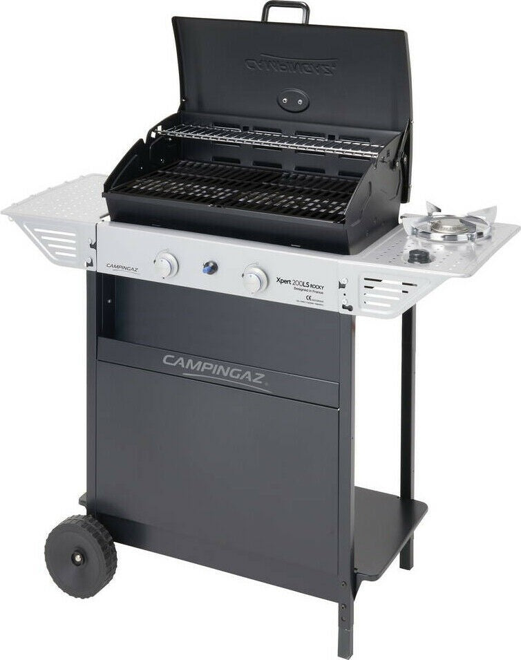 Barbecue a gas 2 griglie + fornello laterale Campingaz XPERT 200 LS + ROCKY