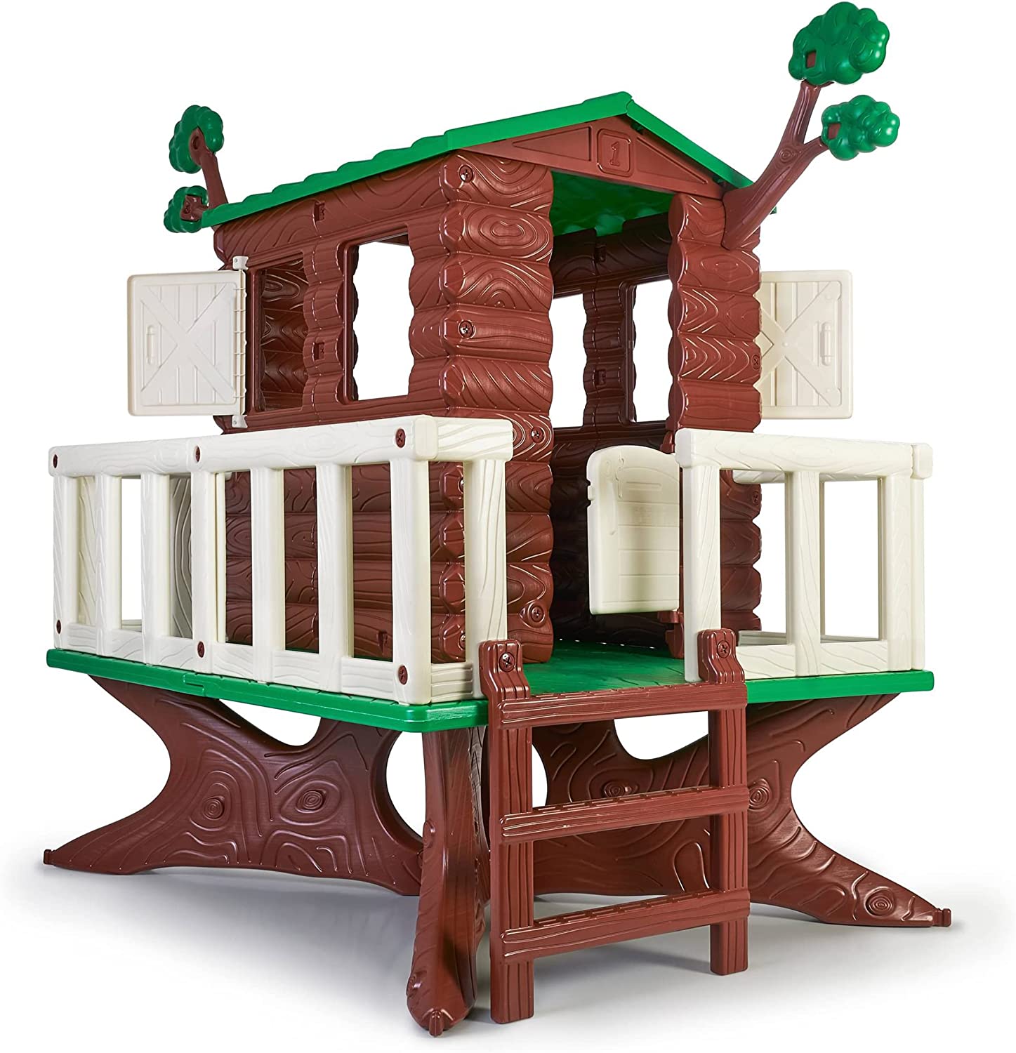 Casetta sull'albero gioco per bambini in polipropilene da esterno giardino Tree House