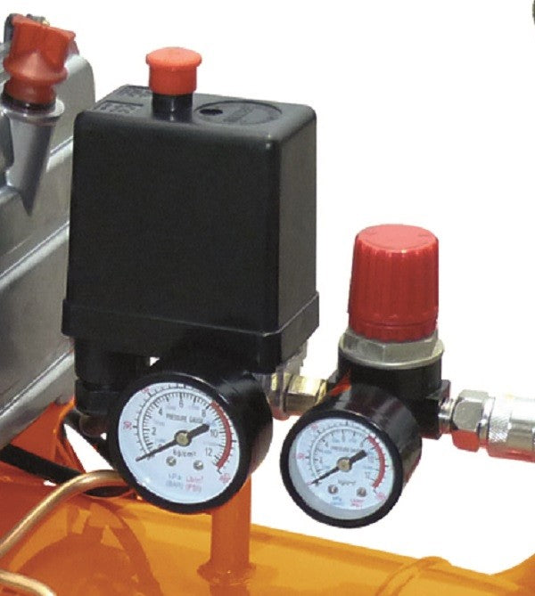 Compressore carrellato 50 litri 8 bar Brixo Ghibli