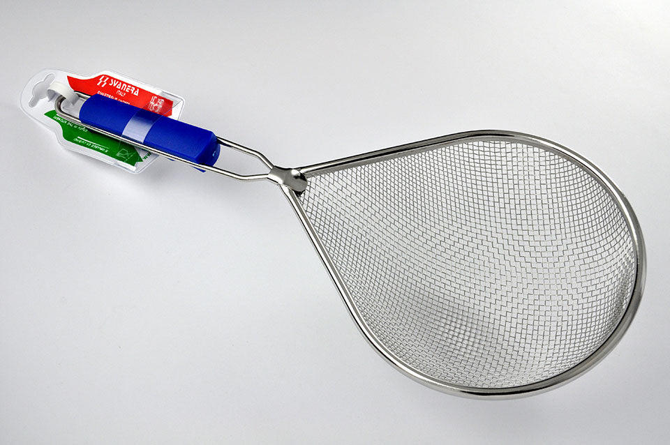 Colatutto colino  acciaio 18/10 CM22 COBALTO JO Svanera