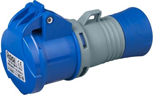 Presa industriale mobile a bassa tensione 2P ROSI Art 9223