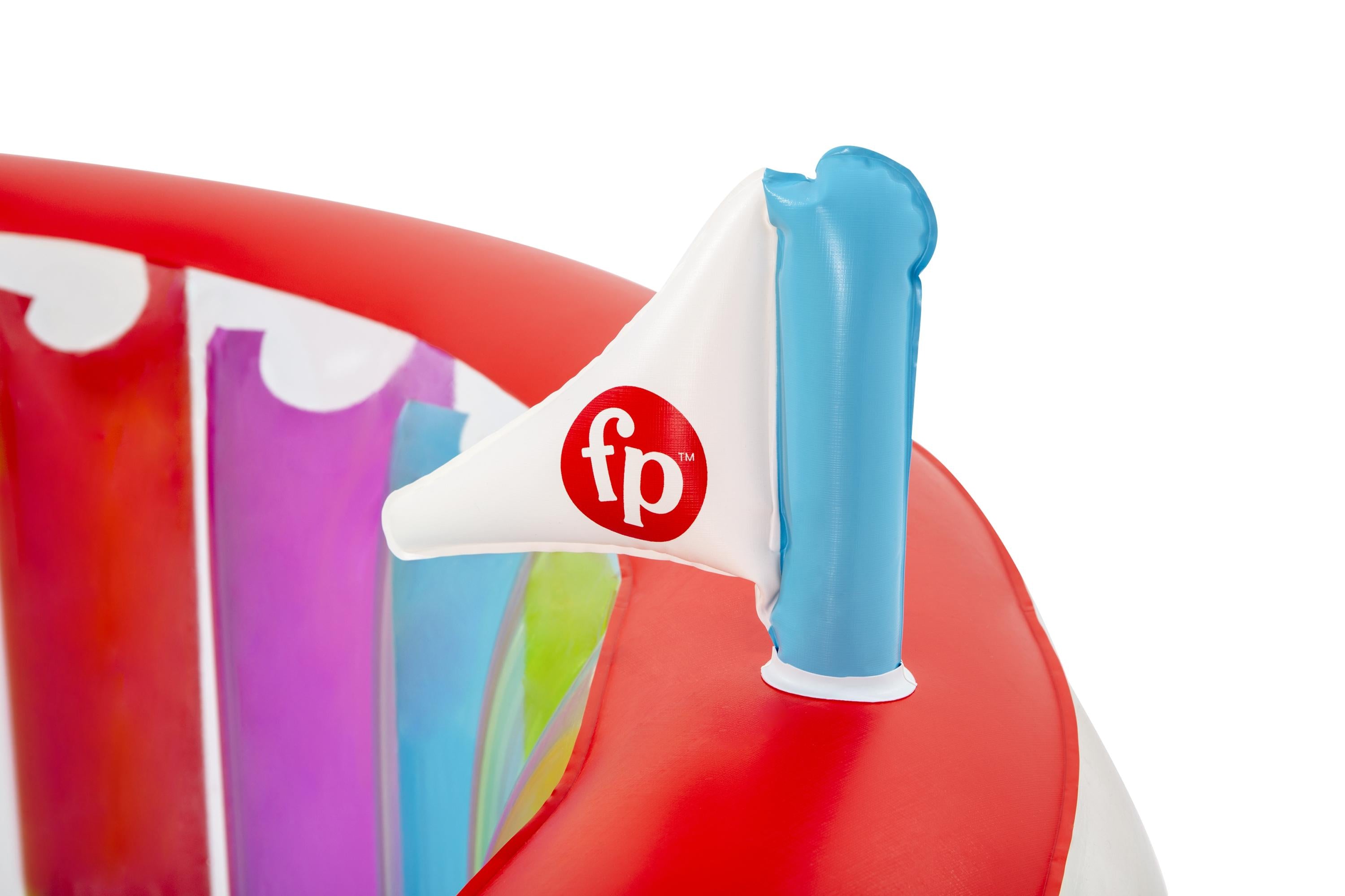 Castello gonfiabile Fisher Price Bouncer Bouncetopia pompa incorporata B