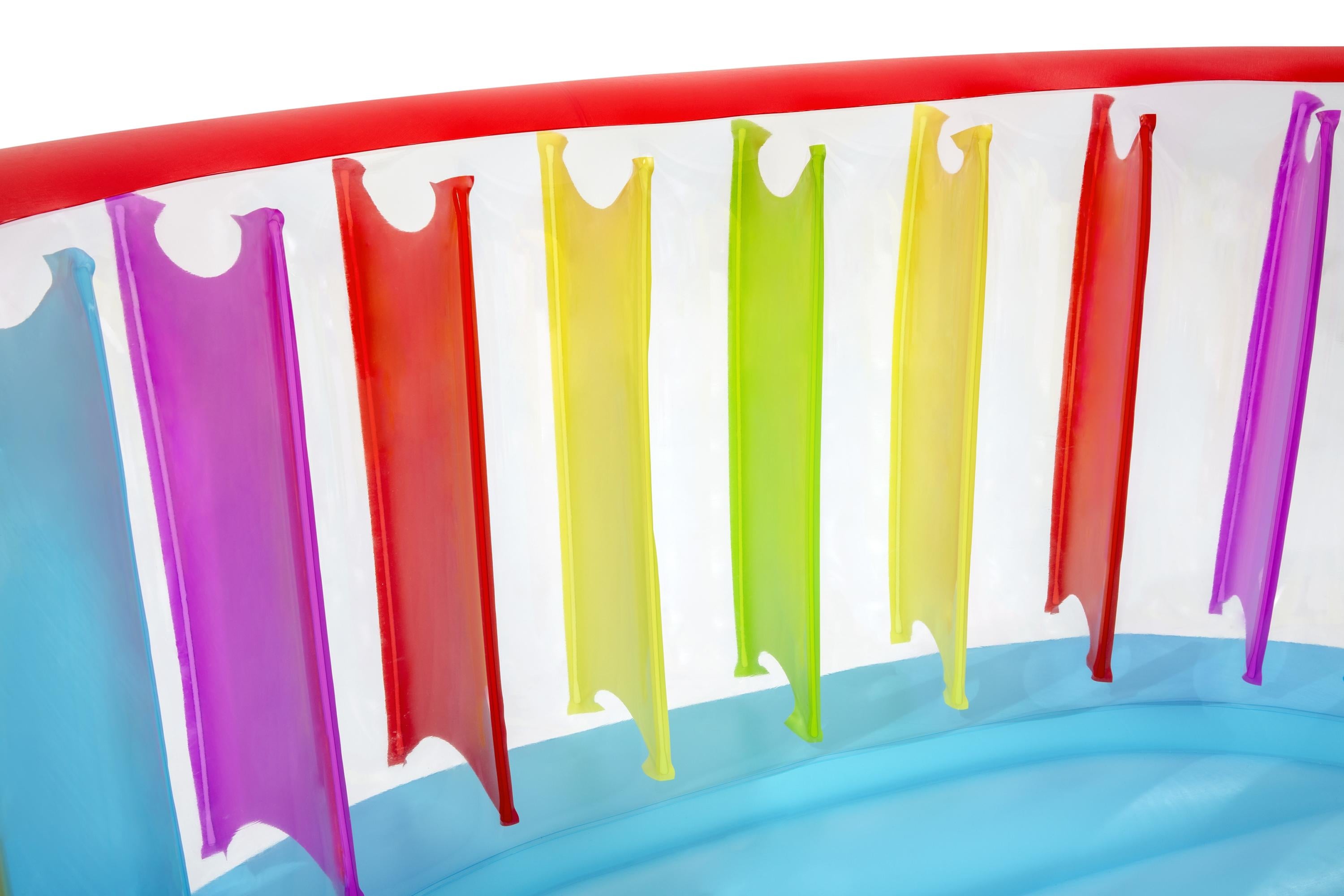 Castello gonfiabile Fisher Price Bouncer Bouncetopia pompa incorporata B