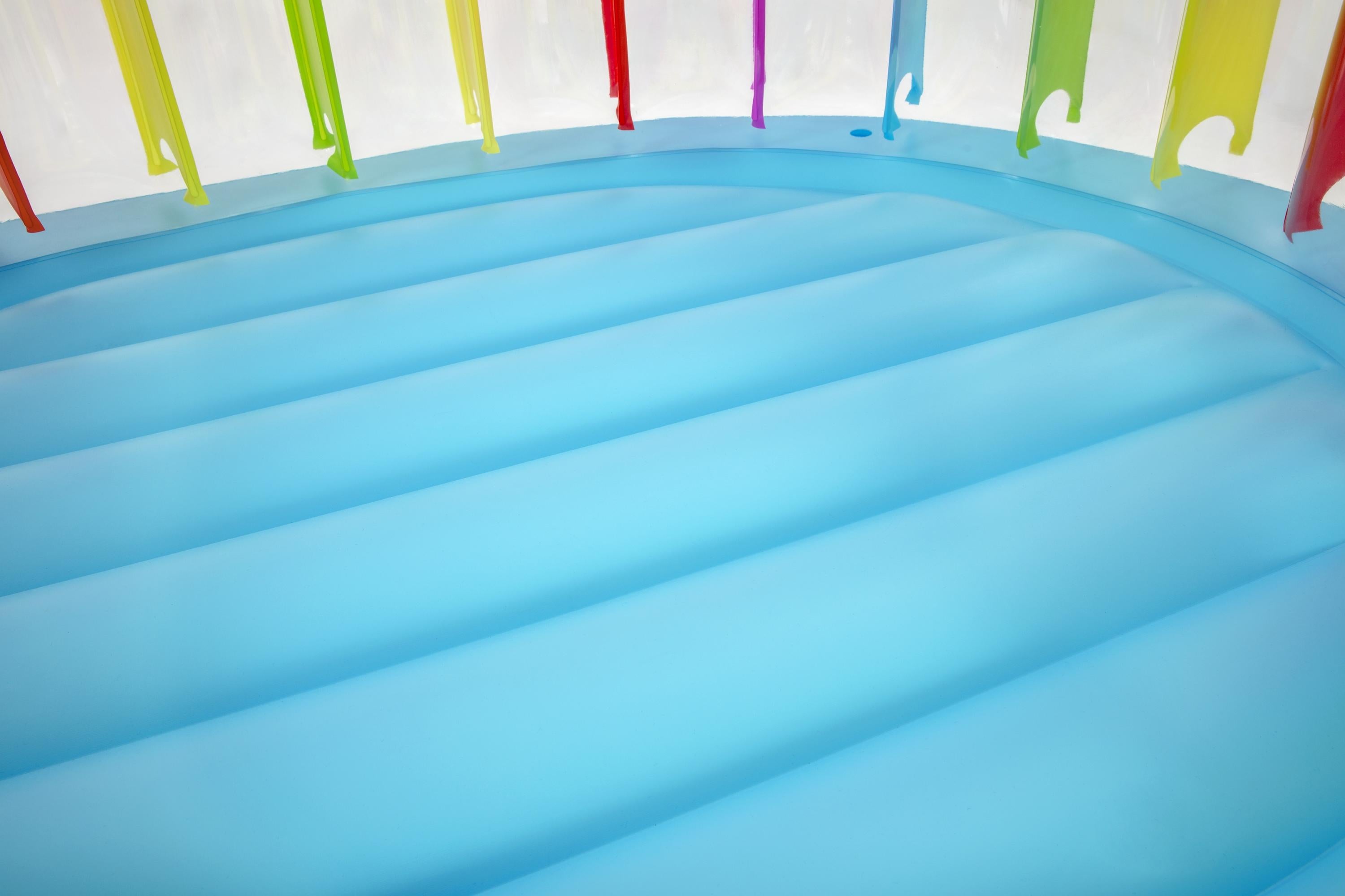 Castello gonfiabile Fisher Price Bouncer Bouncetopia pompa incorporata B