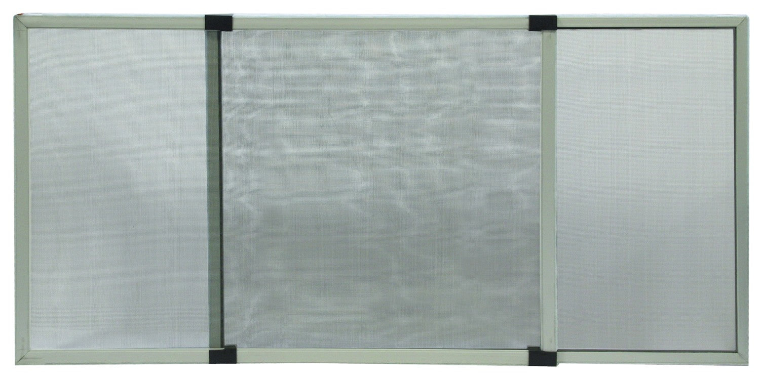 Zanzariera estensibile in alluminio Stop Inset H50x142cm Bianco Brixo