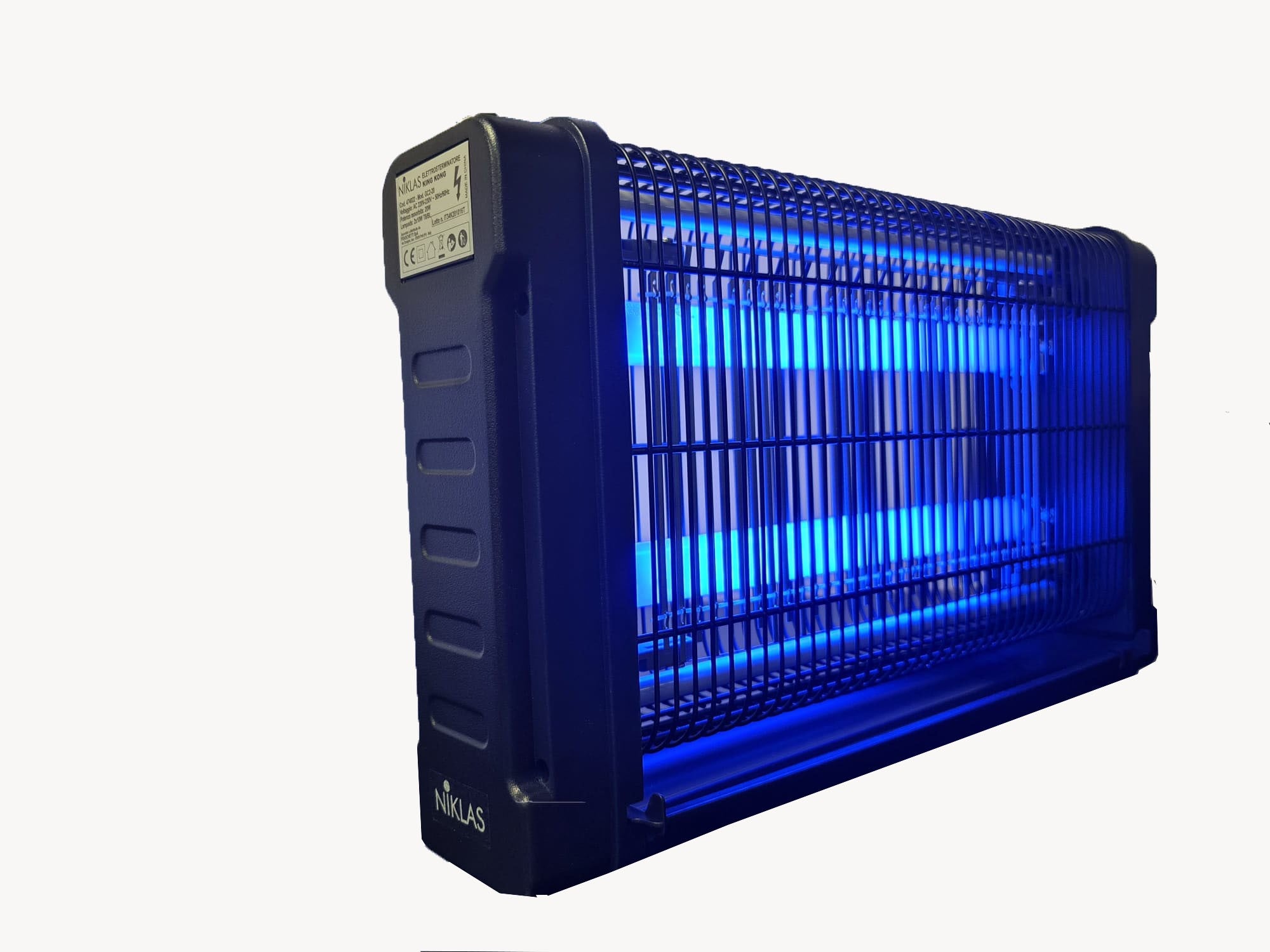 Elettrosterminatore per esterno con lampade ad alte prestazioni a basso consumo Niklas KINGKONG