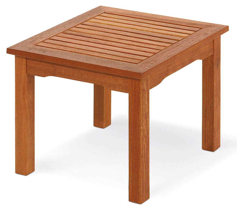Tavolino per esterno in legno di acacia