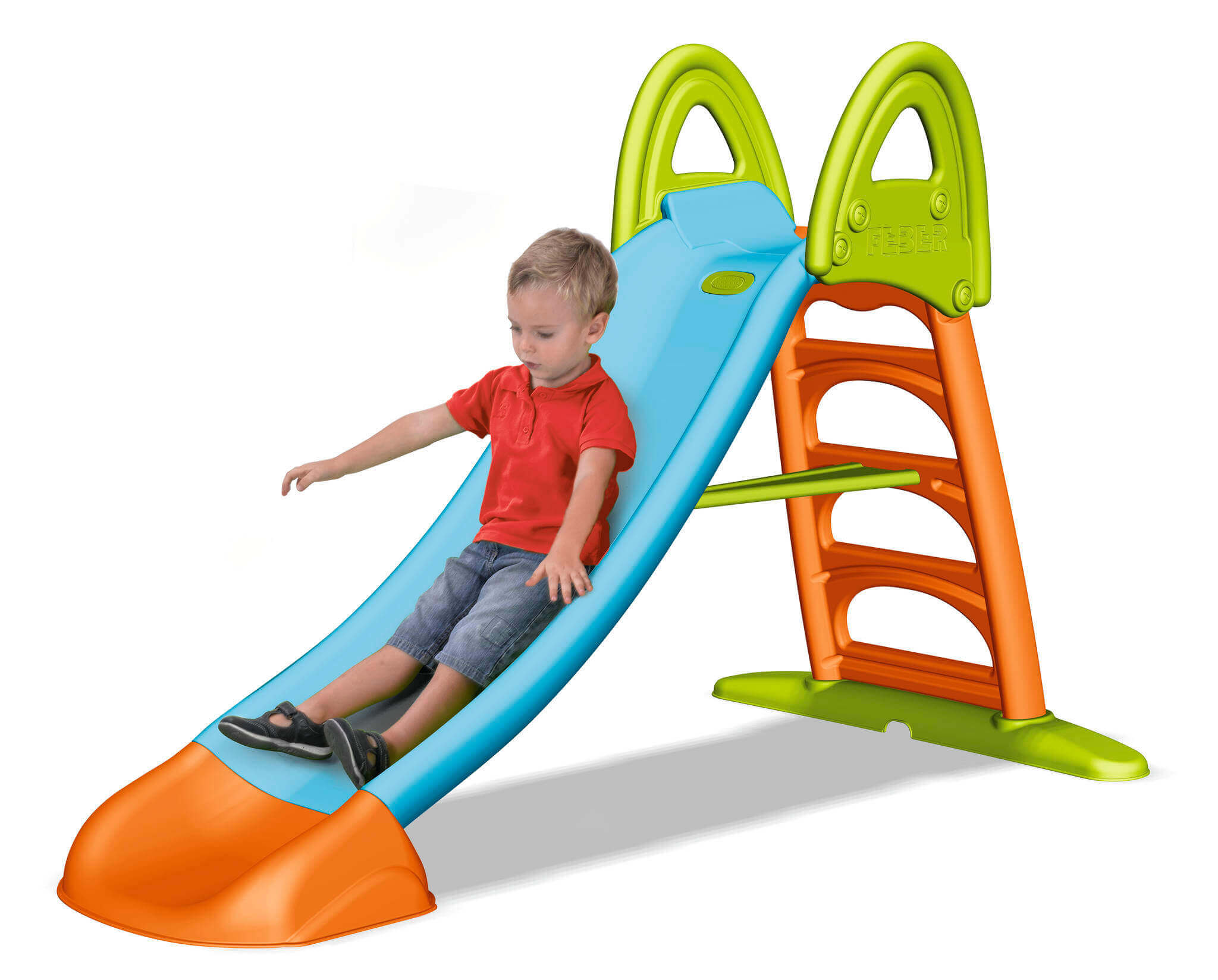 Scivolo per bambini gioco da giardino con innesto per acqua Slide Ten