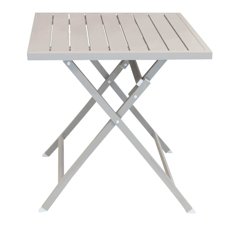 Tavolo pieghevole in alluminio per esterno 70x70 ORIENTAL