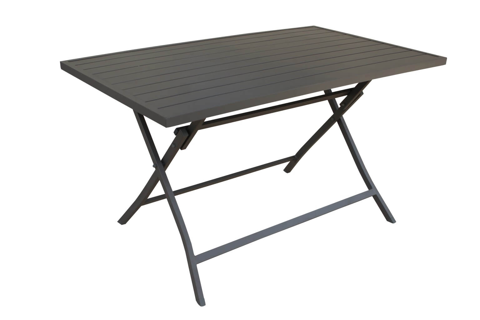 Tavolo pieghevole in alluminio per esterno 70x130 ORIENTAL