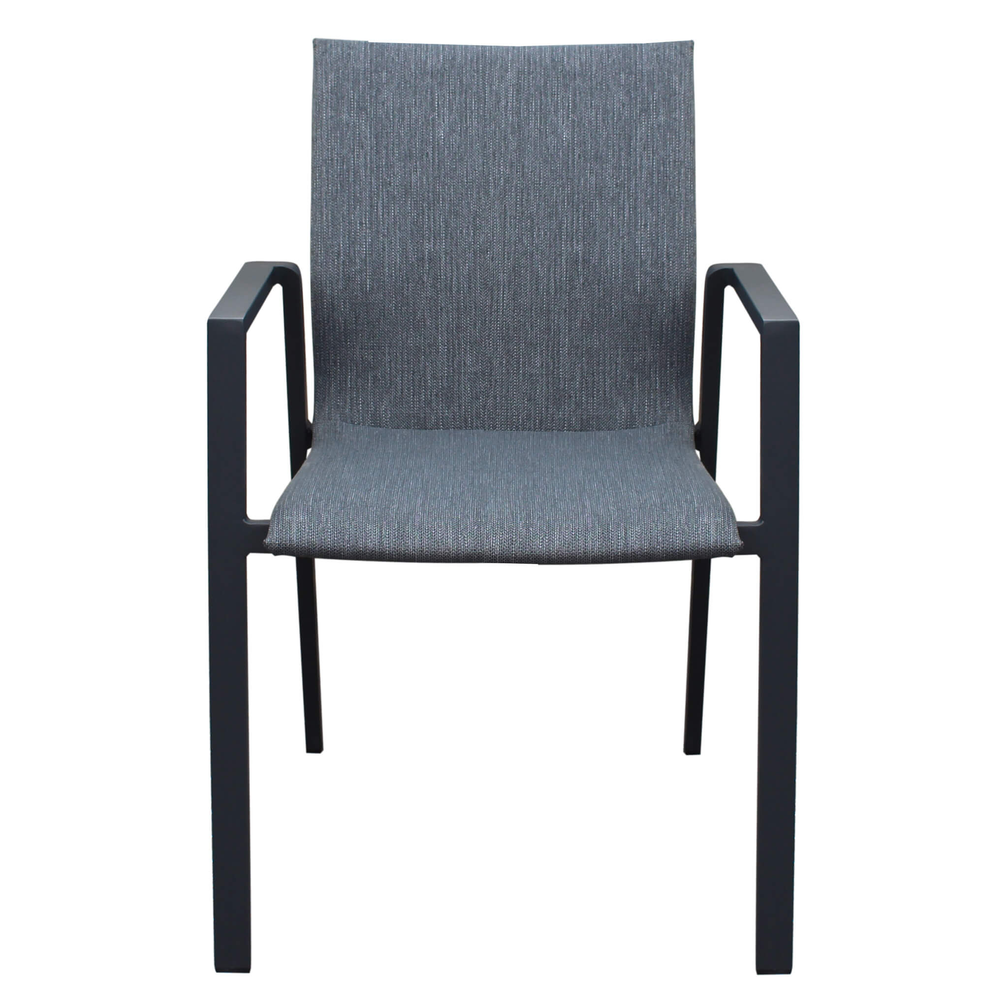 Sedia poltrona impilabile per esterno in alluminio LAGON