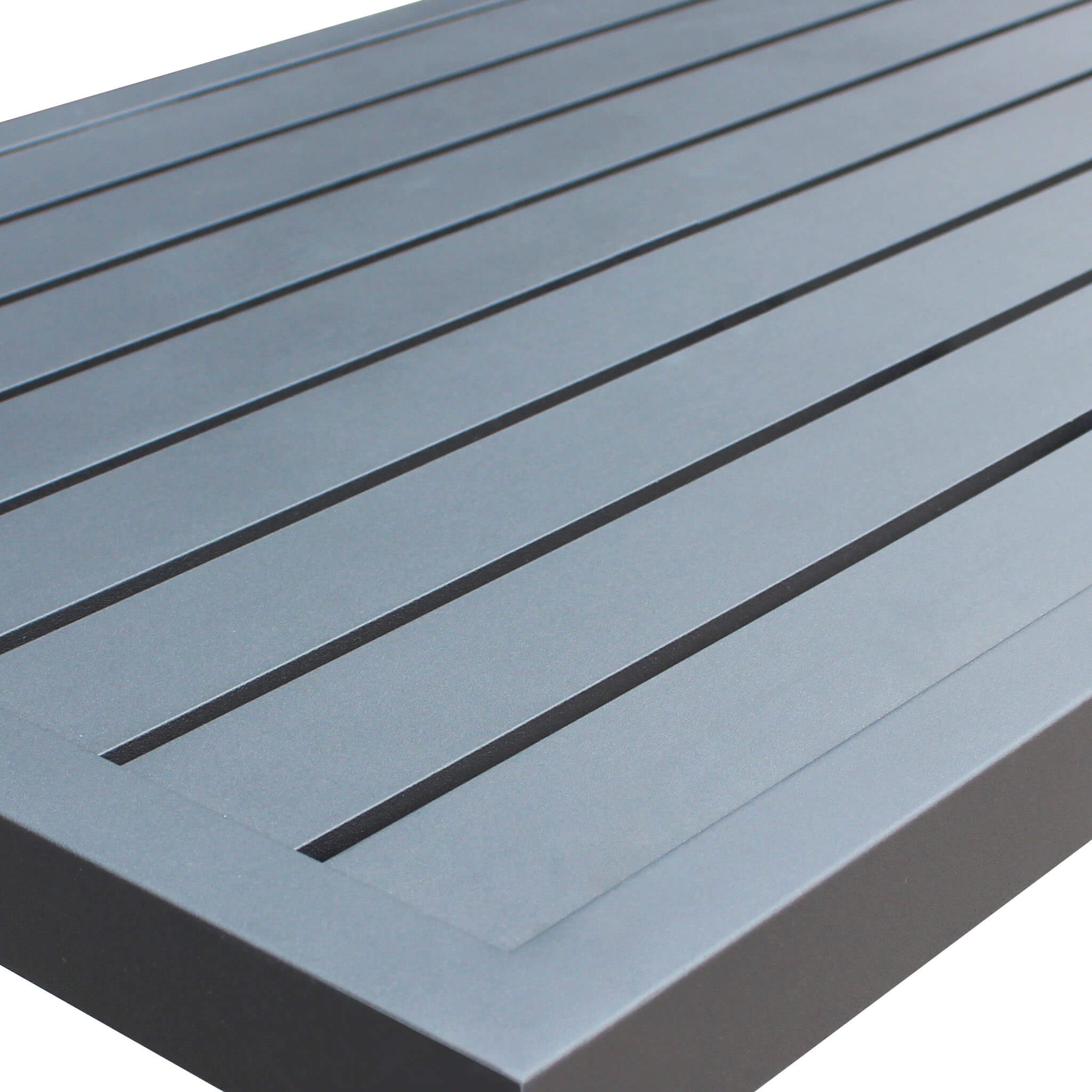 Salotto 2 posti per esterno in alluminio completo con cuscini ALCAZAR