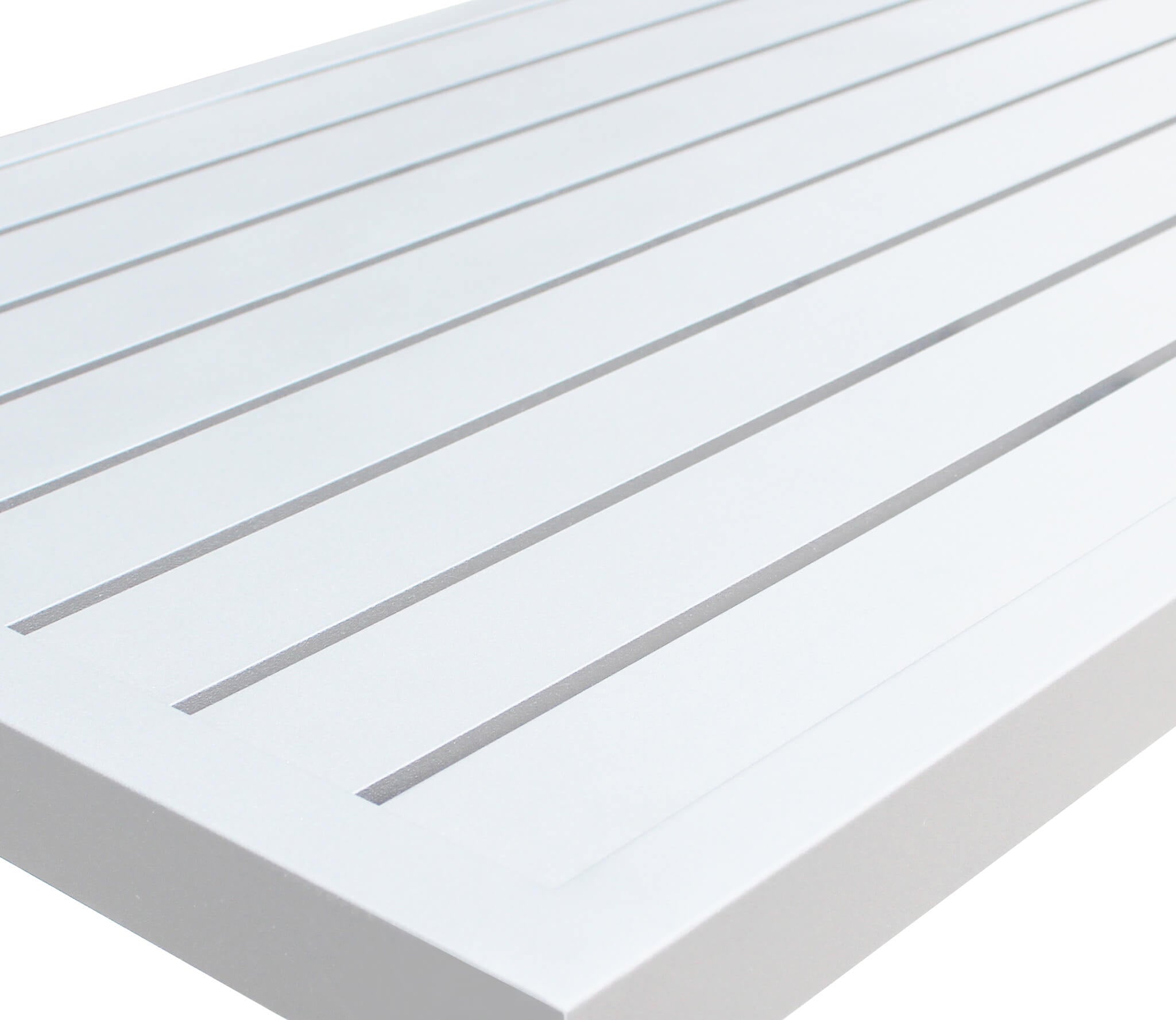 Salotto 2 posti per esterno in alluminio completo con cuscini ALCAZAR