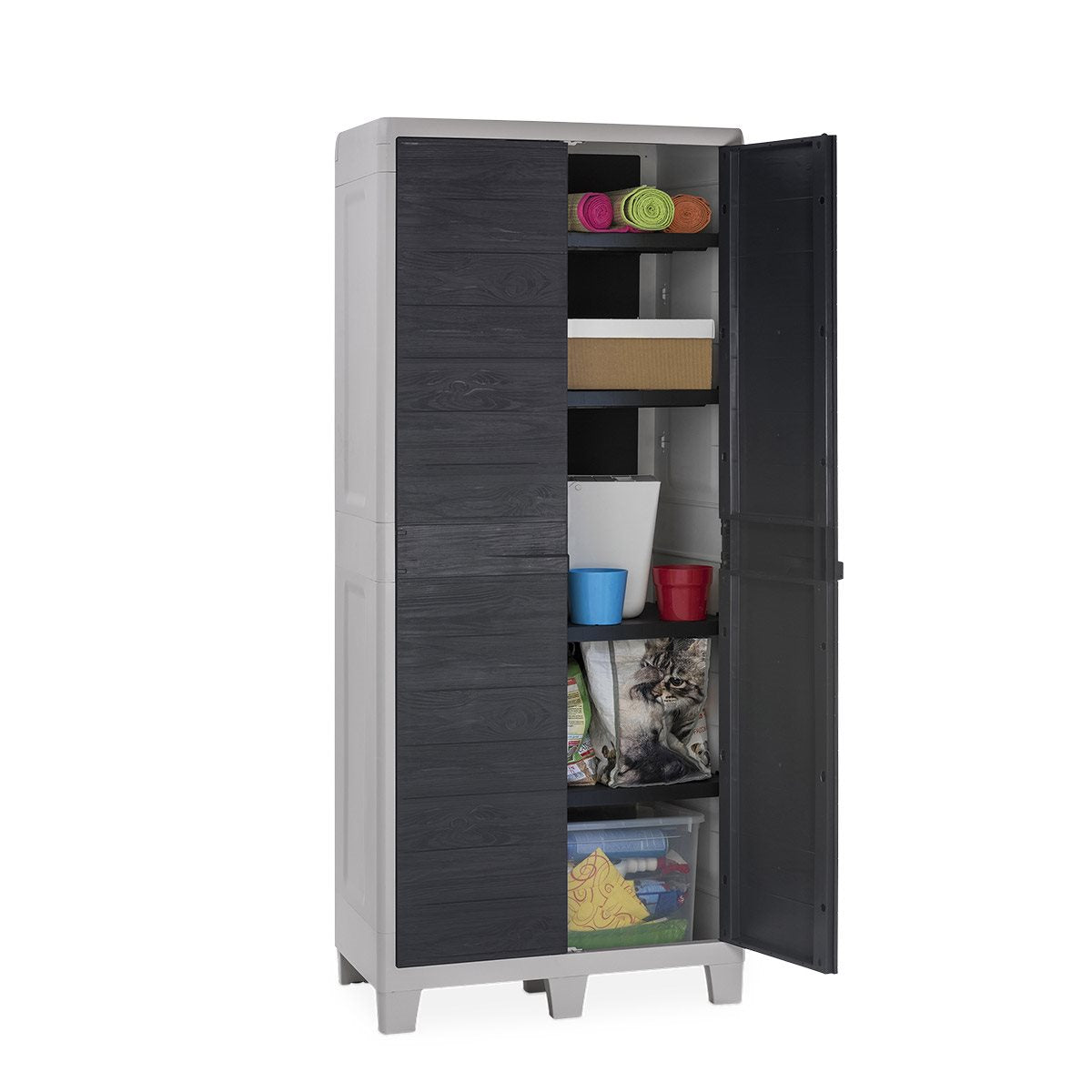 Armadio mobile Tuttopiani in resina Woody s XL Toomax