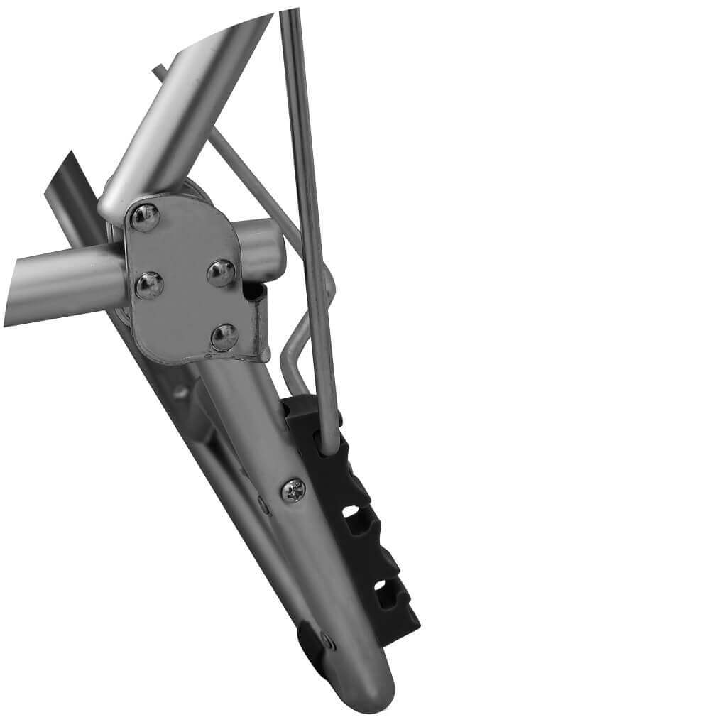 Brandina pieghevole da spiaggia in alluminio con tettuccio Enrique