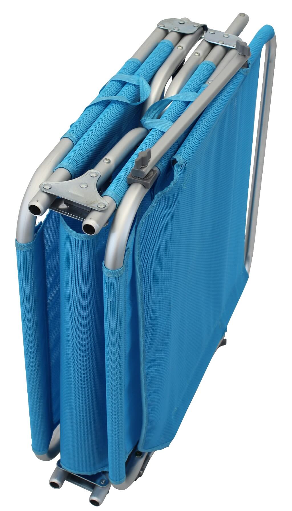 Brandina pieghevole da spiaggia in alluminio con tettuccio Enrique