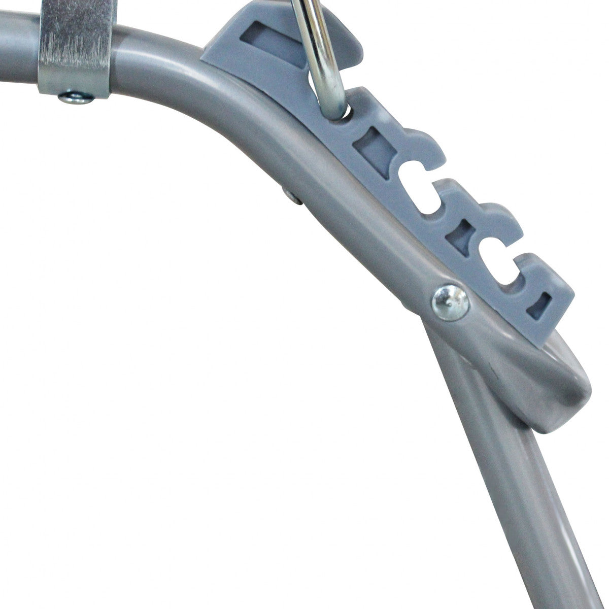 Brandina pieghevole da spiaggia in metallo con tettuccio Abel