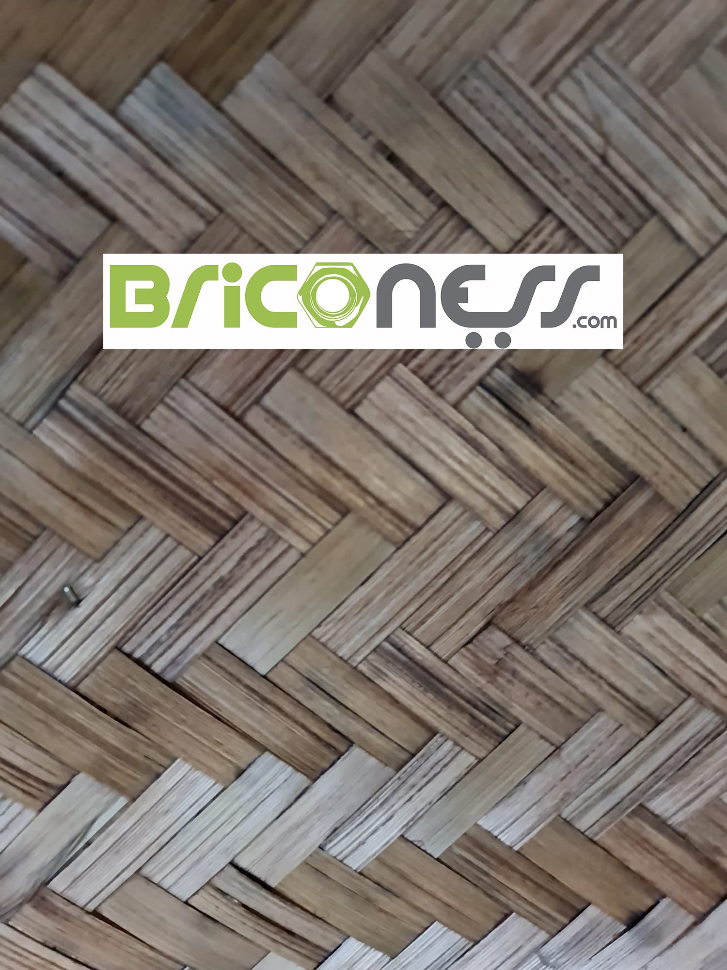 Baule cesta cassapanca porta legna in vimini e faggio interno colore castagno Jumbo