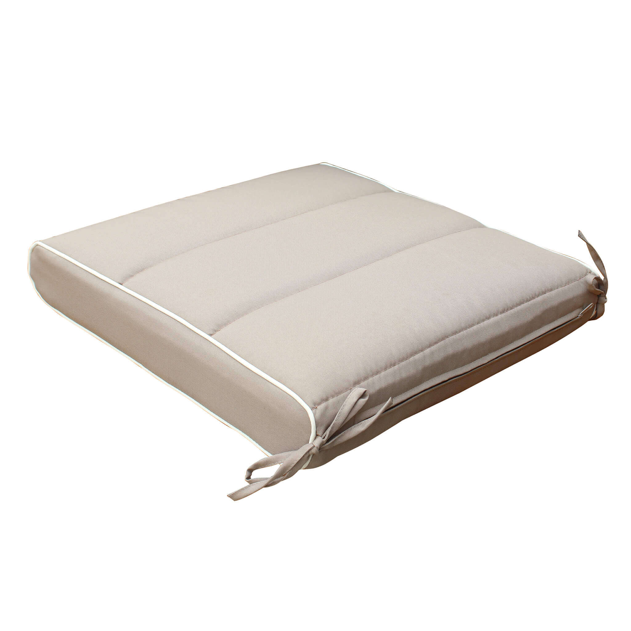 Cuscino quadrato in poliestere sfoderabile 40x40 cm per sedia